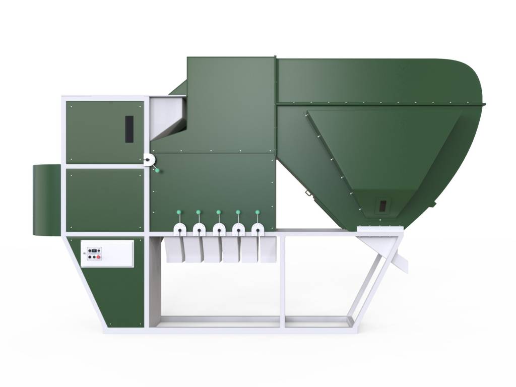 Separator  dla oczyszczania ziarna 15 t/h Wialnia czyszczarka 4