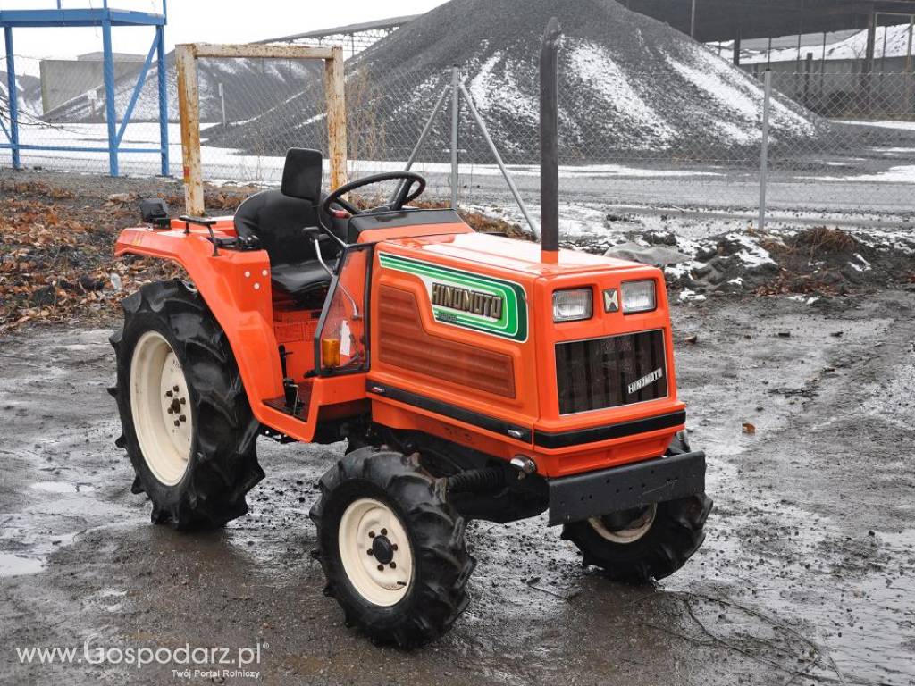 Traktorek Hinomoto N209D 4x4 3