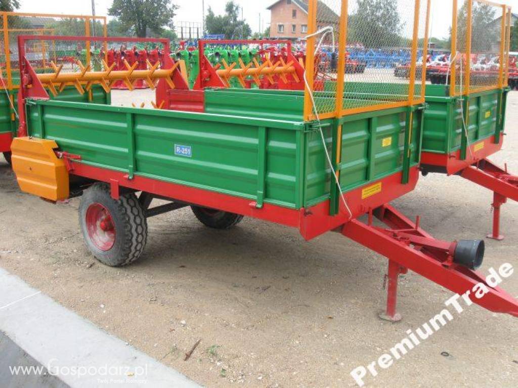 NOWE Rozrzutniki Obornika od 2,5 do 8 ton PROMOCJA 5