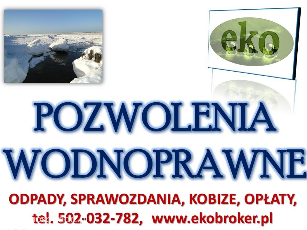 Pozwolenie wodnoprawne