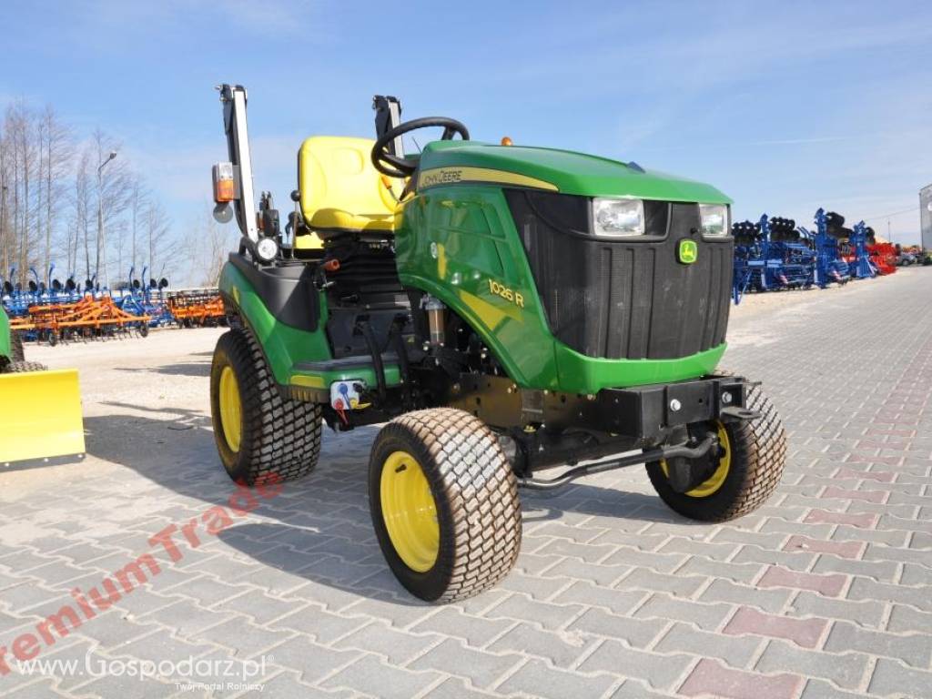 DEALER John Deere Ciągnik Traktor 1026R 24KM NOWY 8