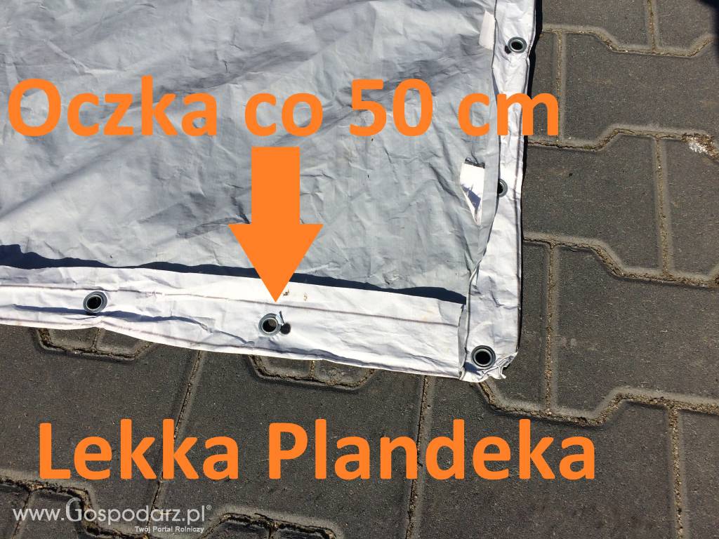 Plandeka rolnicza o różnych wymiarach 6x3 6x12 9x12 i INNE Plandeki rolnicze 6