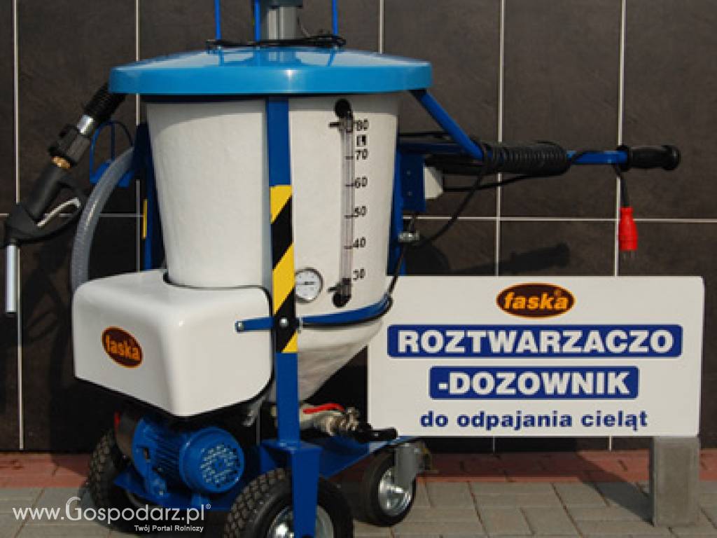 Roztwarzaczo - dozownik do odkarmiania cieląt - RODOZ 80