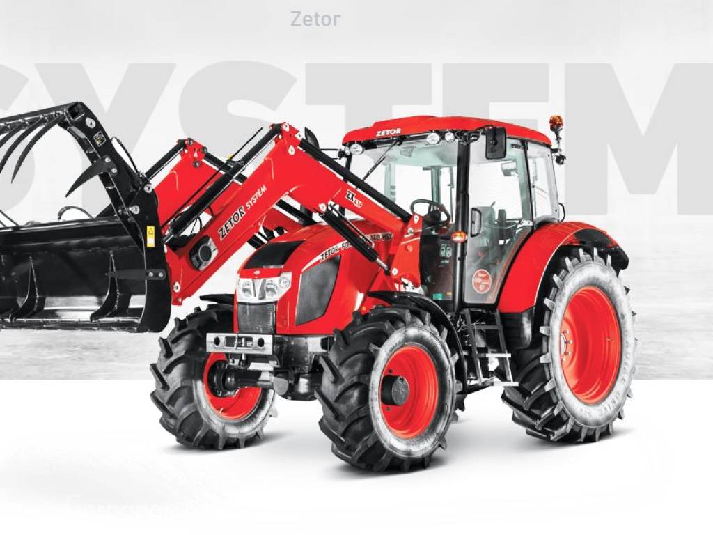 Zetor system-ładowacze czołowe-seria ZL