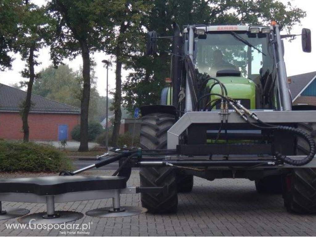 Piła 3-tarczowa na ramieniu, szerokość robocza 175cm 3