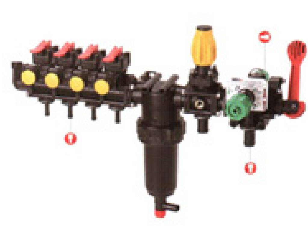 MESCOMP - Ręczny rozdzielacz do opryskiwacza