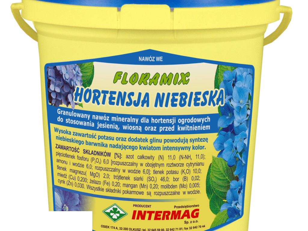 FLORAMIX  HORTENSJA  NIEBIESKA  (Nawóz, granulat)