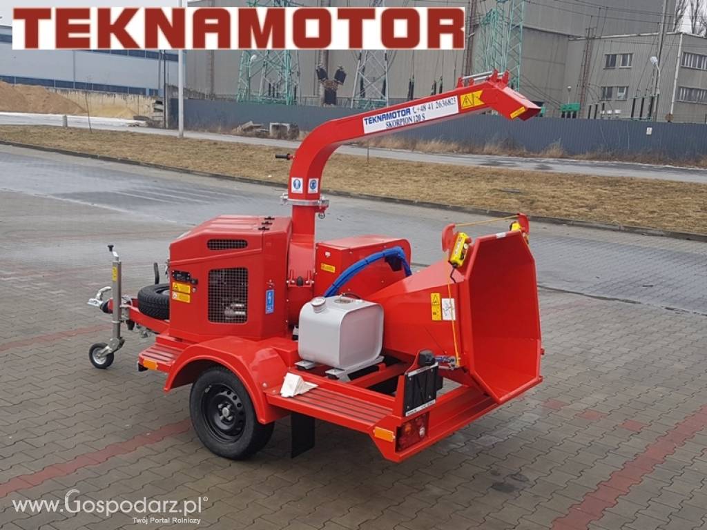 Mobilny rębak tarczowy Skorpion 120 S - TEKNAMOTOR 7