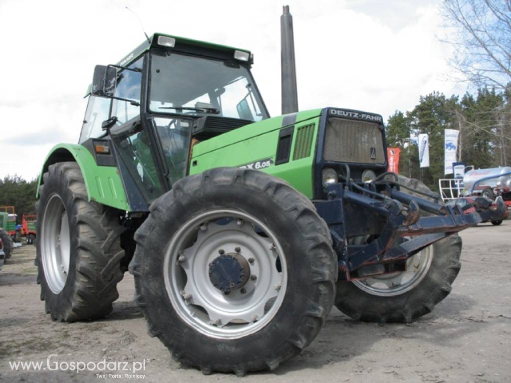 Świeżo sprowadzony, zadbany, sprawny technicznie ciągnik Deutz-Fahr 6.05