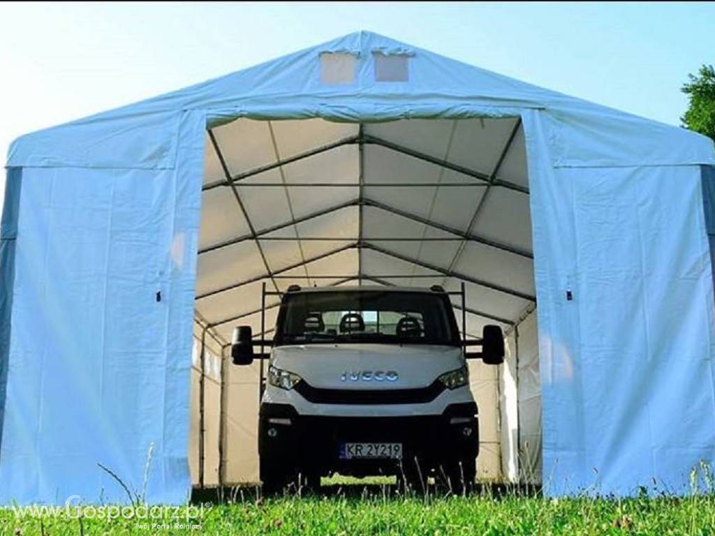 Namiot magazynowy całoroczny warsztat garaż 4x6x2m MTB 4
