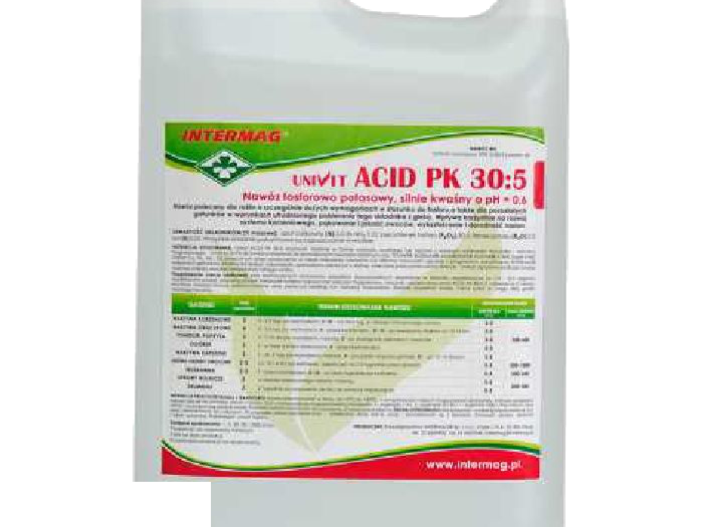 ACID PK 30:5 Nawóz o właściwościach ochronnych (typu U)