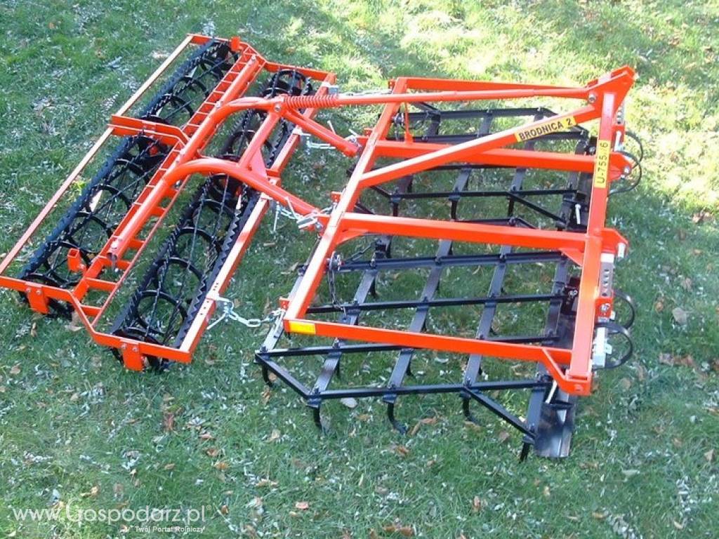 Agregaty uprawowe z broną redlicową - U755/B 5