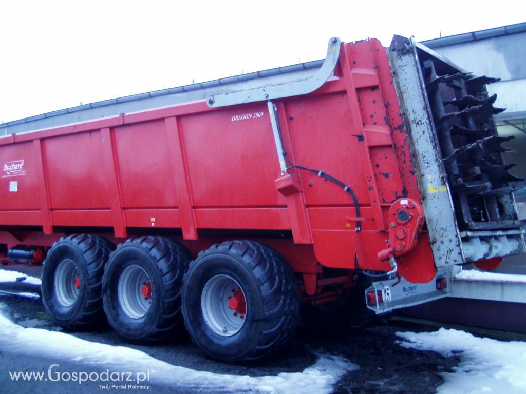 Rozrzutnik obornika Brochard Dragon BG 320- 100 EV 27 TON Brochard Dragon BG 320- 100 EV 27 TON 4