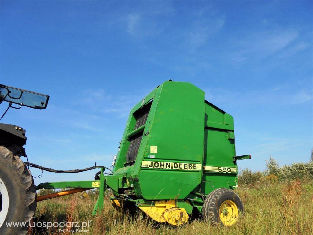 Sprzedam prasę John Deere 590 + oryginalny sterownik