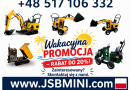JSB MINI www.jsbmini.com +48 517 106 332 Osprzęt Rolniczy Budowlany + Koparka Ładowarka Wozidło POLSKI