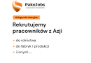 Rekrutacja pracowników z Azji do rolnictwa - Pako HR