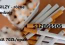 Gilzy do tytoniu -  różne rodzaje - 1kg opakowanie