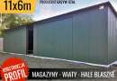 Lekka Hala Stalowa 11x6m - konstrukcja z profila - GRZYWSTAL