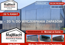 Garaż Blaszany Ocynkowany - Wiata - Hala - Magazyn -Garaże – Maj-Blach