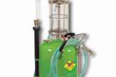 Pneumatyczna wysysarka oleju na zbiorniku 80 l ze zbiornikiem kontrolnym 8 l