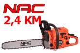 Pilarka spalinowa NAC SPS02-45 moc 2.4KM, dł. prowadnicy: 45,0cm, dwusuw, gaźnik WALBRO