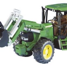 Ciągnik John Deere 6920 z ładowaczem