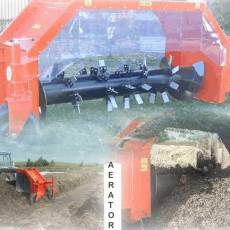 Aerator pryzm materiałów organicznych N904