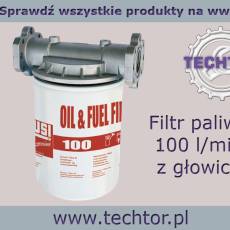 Filtr CF100 PIUSI do paliwa, oleju z głowicą