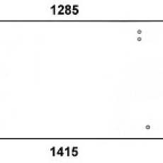 NEW HOLLAND - szyba tylna do kabiny CS 14, 15, 16, 17, 18, 19