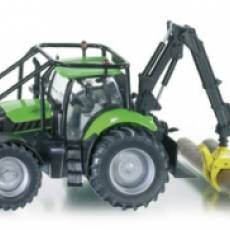 Ciągnik leśny Deutz Agrotron X720 z HDS-em i wciągarką linową 1:32  (zabawka, model)