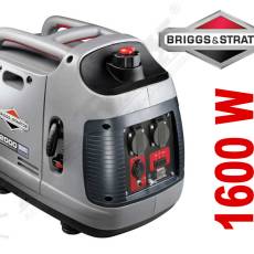 Przenośny agregat prądotwórczy BRIGGS & STRATTON INVERTER P2000 moc 1600W, prądnica spalinowa, wyciszony + AVR