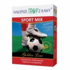 Trawa, nasiona trawy SPORT MIX GOLDEN LINE masa: 1kg, mieszanka trawy na intensywne użytkowanie, Golden Line Rolimpex