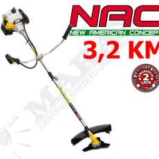 Kosa spalinowa NAC WLBC 580 E-2ZXUszer. cięcia: 42,0cm, dwusuw, moc 3,2 KM