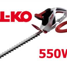 Nożyce do krzewów ALKO HT 550 SAFETY CUT moc 0.55kW, dł. noża: 52.0cm, max. śr. cięcia: 18mm