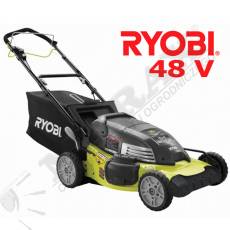 Kosiarka Akumulatorowa Ryobi RLM4852L z napędemAkumulator 48V, szer. cięcia: 52,0cm, ciągła praca 90 min