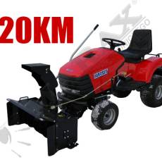 Traktorek KARSIT Turbocut 20/102H moc 20.0KM, szer. robocza: 102.0cm, przekładnia hydrostatyczna + frez śnieźny