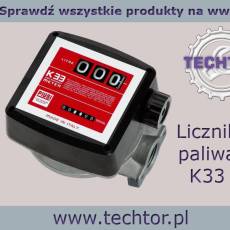 Przepływomierz K33, Licznik paliwa, oleju, ON - PIUSI