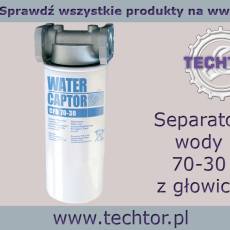 Separator wody do oleju, paliwa, ropy 70 l/min z głowicą - PIUSI