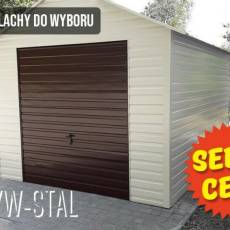 Garaż Blaszany / Wiatka ogrodowa / Drewutnia 3x4m / Schowek - GRZYWSTAL