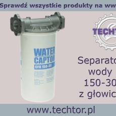 Separatora wody do oleju napędowego 150 l/min - PIUSI z głowicą