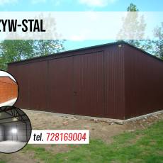 GARAŻ BLASZANY | Garaże Blaszane | Magazyn Rolniczy |Wiata - GRZYWSTAL