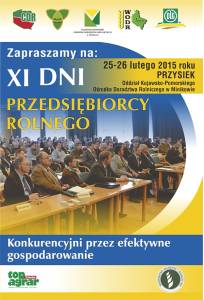 XI Dni Przedsiębiorcy Rolnego