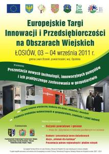 Europejskie Targi Innowacji i Przedsiębiorczości na Obszarach Wiejskich w Łosiowie