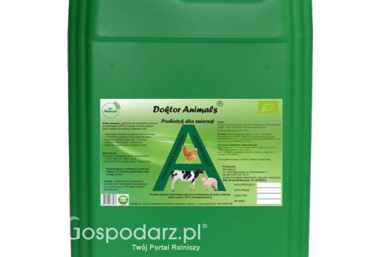 Probiotyk dla zwierząt Doktor Animals bydło trzoda drób 20 L
