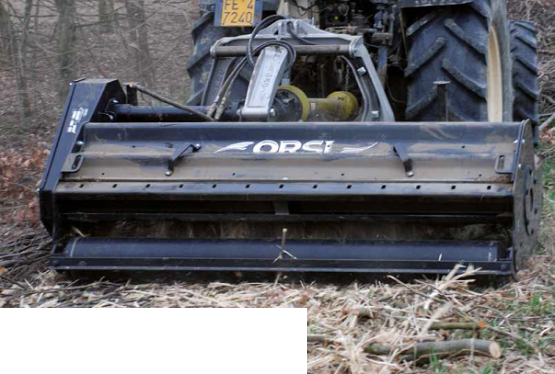 Mulczery profesjonalne ORSI Champion Plus