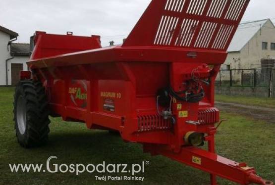 Rozrzutnik z wałami pionowymi 10 ton