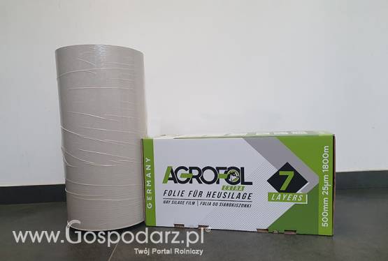 Folia do sianokiszonki AGROFOL biała 500/750mm