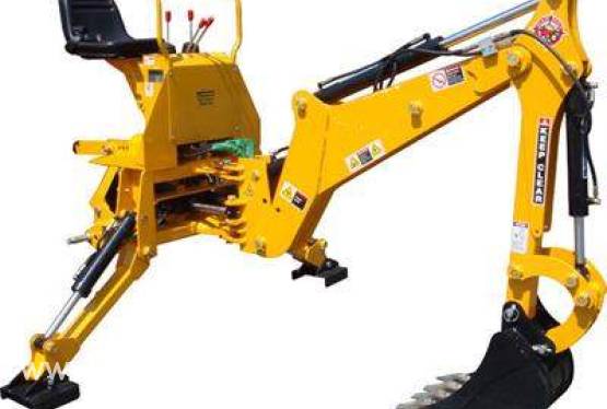 Koparka do ciągników 45-65KM + napęd pompy hydraulicznej koparki z WOM ciągnika