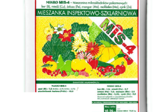 MIS 4 (Mieszanka nawozowa inspektowo-szklarniowa)
