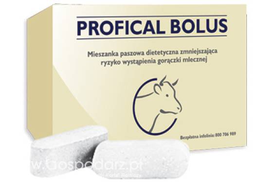 Mieszanka paszowa zmniejszająca ryzyko zalegania poporodowego Profical bolus